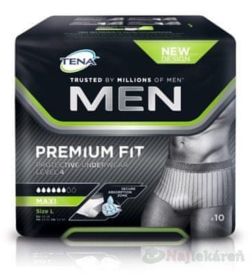 Tena Men Protective Underwear Level 4 L pánske naťahovacie inkontinenčné nohavičky 10ks